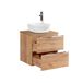 Conjunto mueble lavabo individual y columna April 60 Conjunto mueble lavabo individual y columna April 60 Blanco