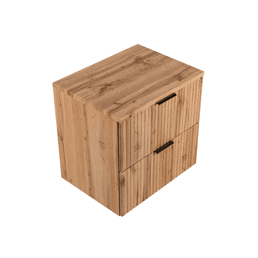 Móvel sob lavatório 60cm plano de toilette Adriel Madeira