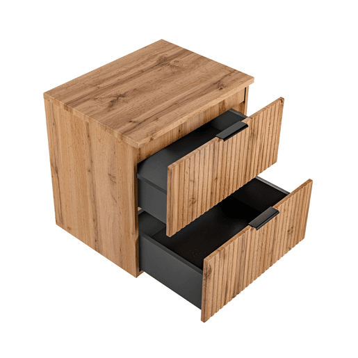 Móvel sob lavatório 60cm plano de toilette Adriel Madeira