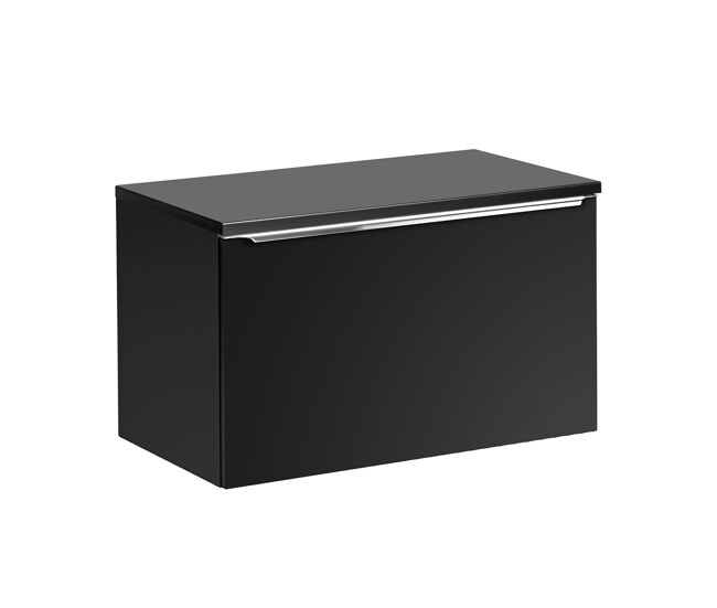 Mueble bajo lavabo 80cm éros negro