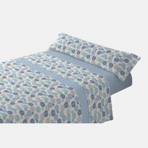 Conjunto de lençóis de três peças 135cm Celara Donegal Azul