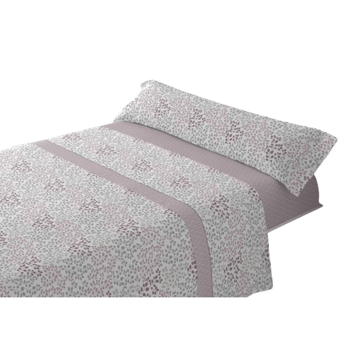Conjunto de lençóis de três peças 105cm Slen Donegal Rosa