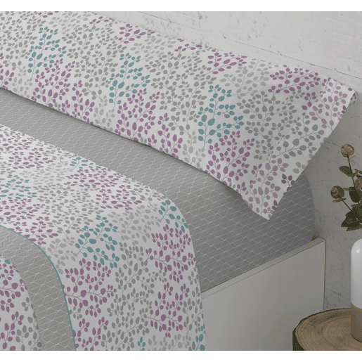 Conjunto de lençóis de três peças 150cm Slen Donegal Gris