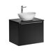 Mueble lavabo individual Éros Negro Eros Mueble lavabo individual Éros Negro Eros Negro