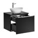 Mueble lavabo individual Éros Negro Eros Mueble lavabo individual Éros Negro Eros Negro
