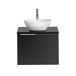 Mueble lavabo individual Éros Negro Eros Mueble lavabo individual Éros Negro Eros Negro