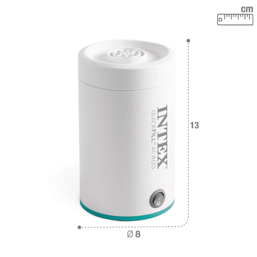Mini inflador elétrico QuickFill USB400 INTEX Mini inflador elétrico QuickFill USB400 INTEX