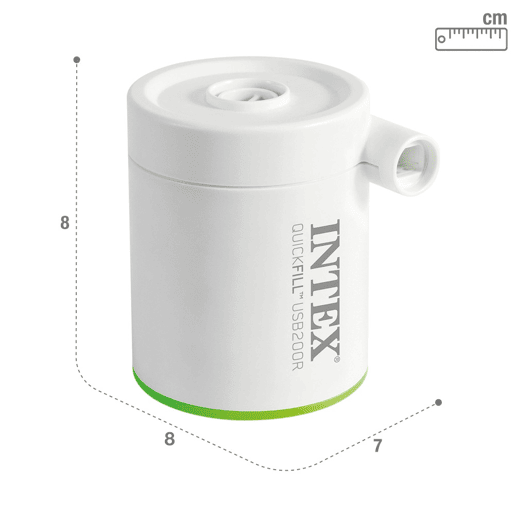 Mini inflador elétrico QuickFill USB200 INTEX