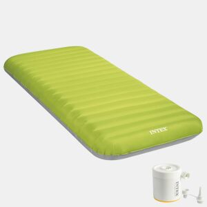 Colchão inflável individual TruAire Camping Mat cinflador incluído INTEX