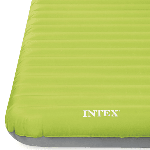 Colchão inflável individual TruAire Camping Mat cinflador incluído INTEX