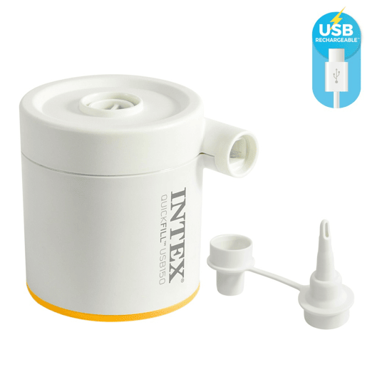 Colchão inflável individual TruAire Camping Matress cinflador incluído INTEX
