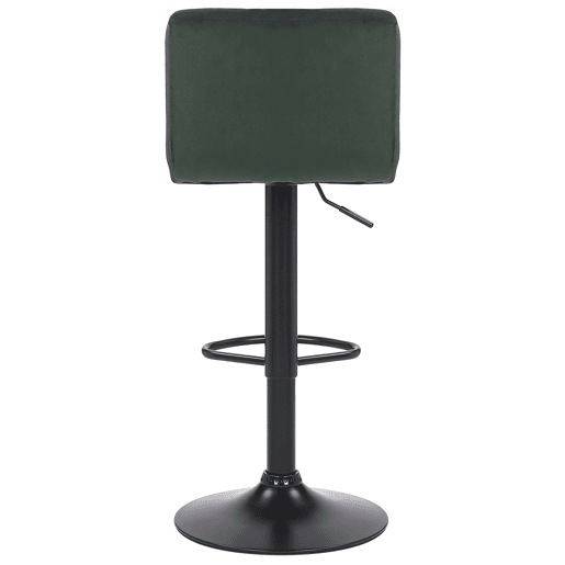 Taburete Feni En Terciopelo Verde 40X40X85 cm