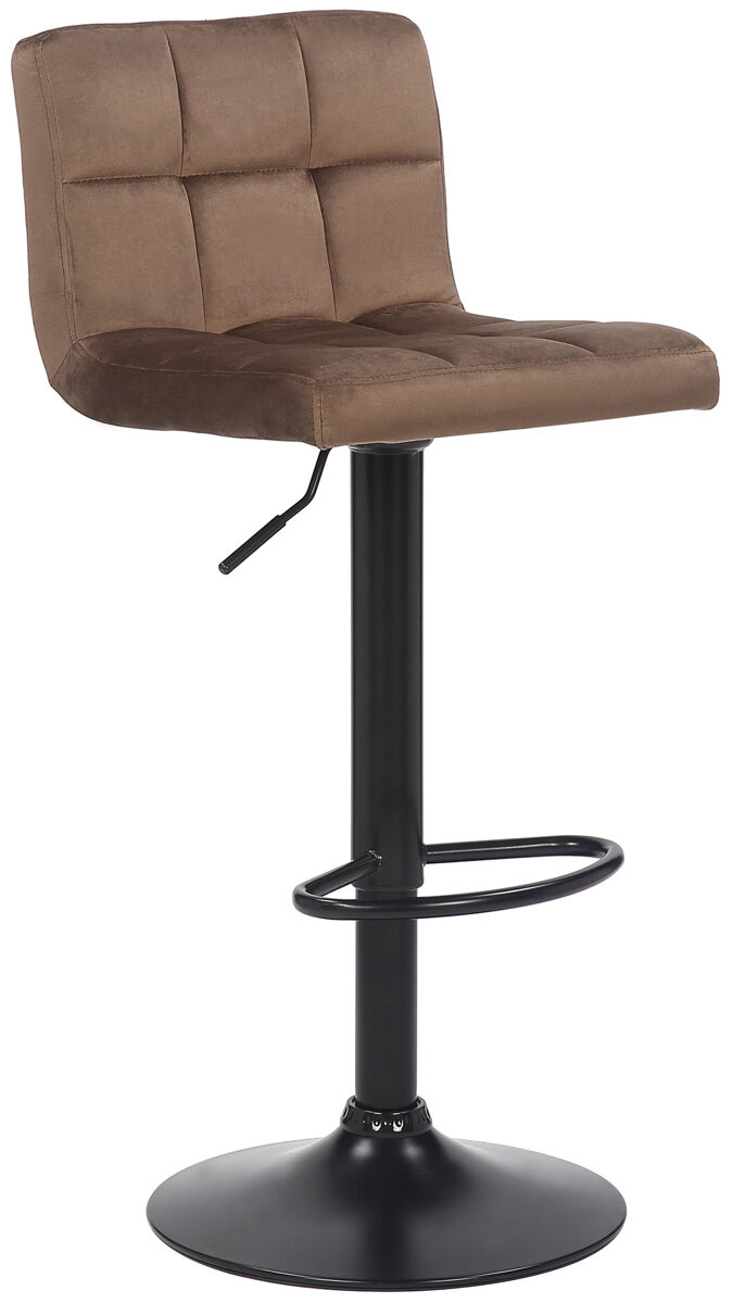 Taburete feni en terciopelo 40x40x85-106 cm