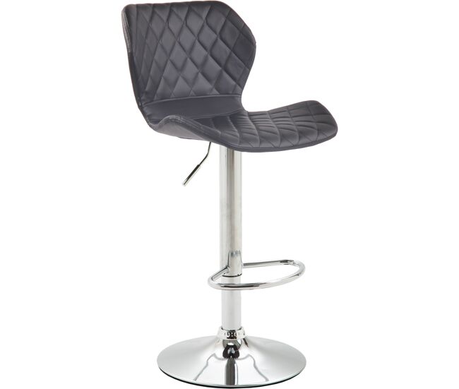 Taburete De Bar Cork En Simil Cuero 51x47x88-109 cm