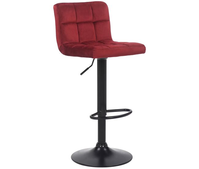 Taburete feni en terciopelo 40x40x85-106 cm