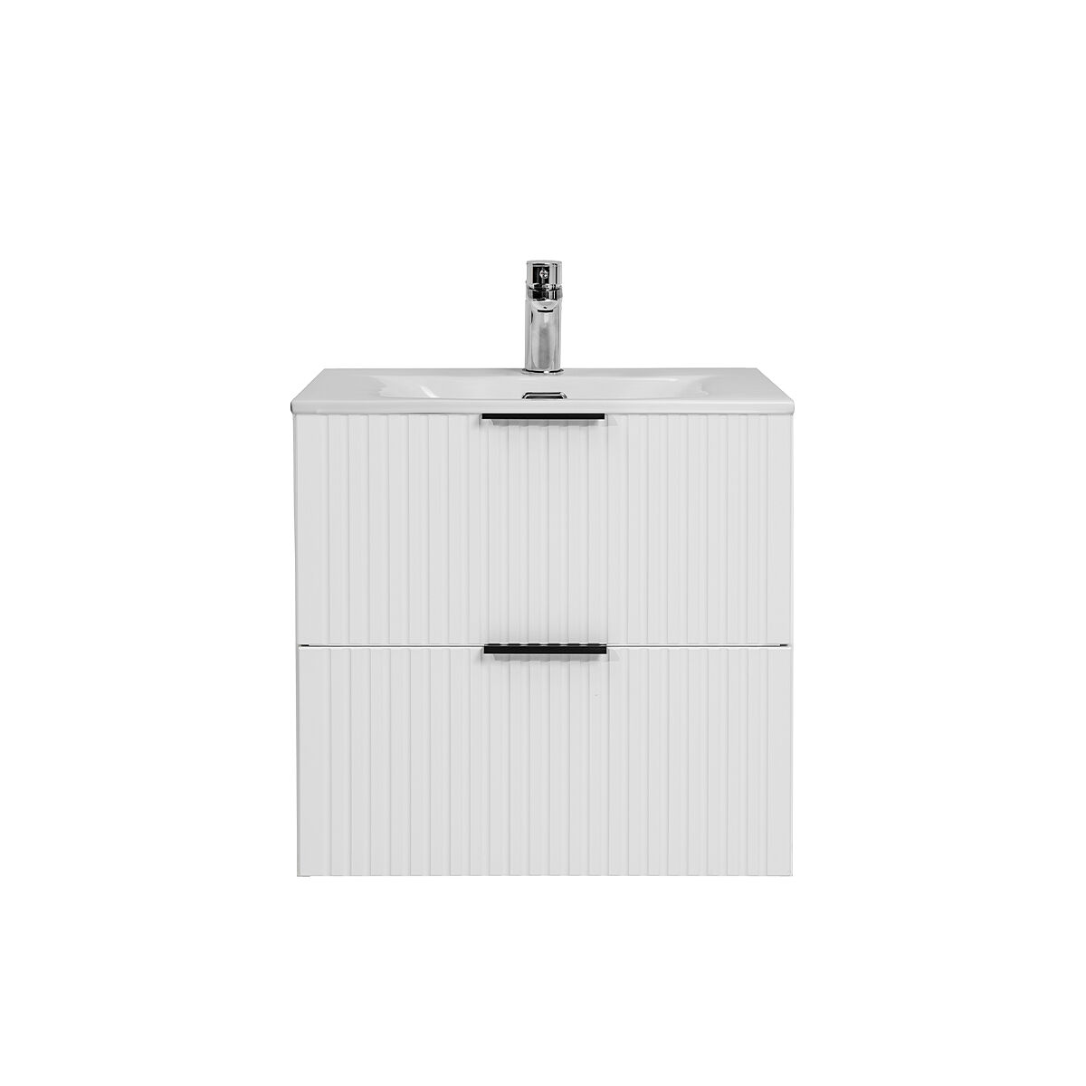 Mueble lavabo individual encastrado Adriel 60