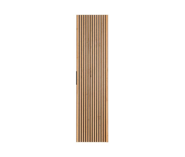 Columna de pared 1 puerta gaia madera y negro