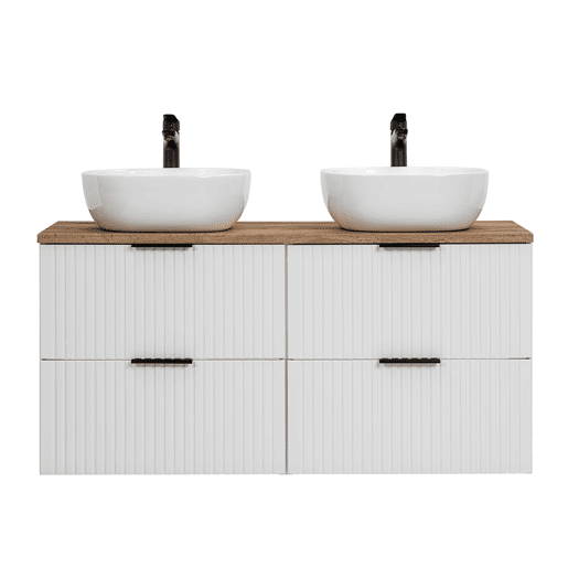 Móvel Lavatório Duplo Adriel 120cm Branco
