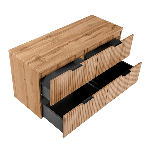 Móvel sob lavatório 120cm plano de toilette Adriel Madeira