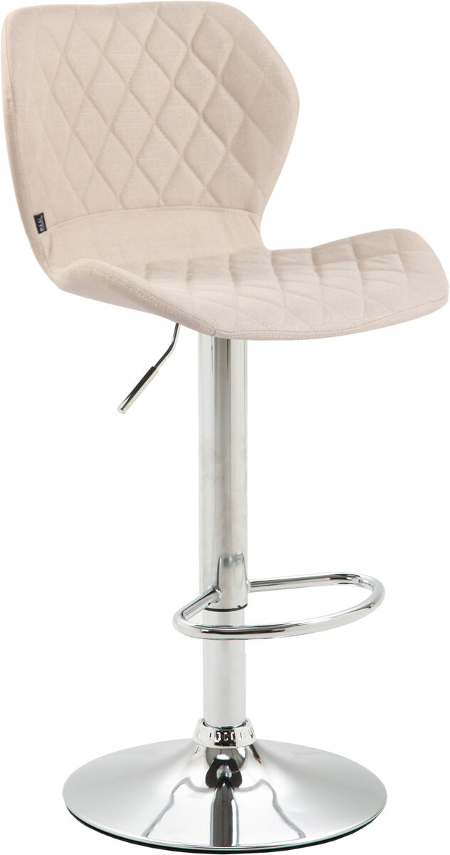 Taburete de bar cork tapizado en tela 51x47x88-109 cm