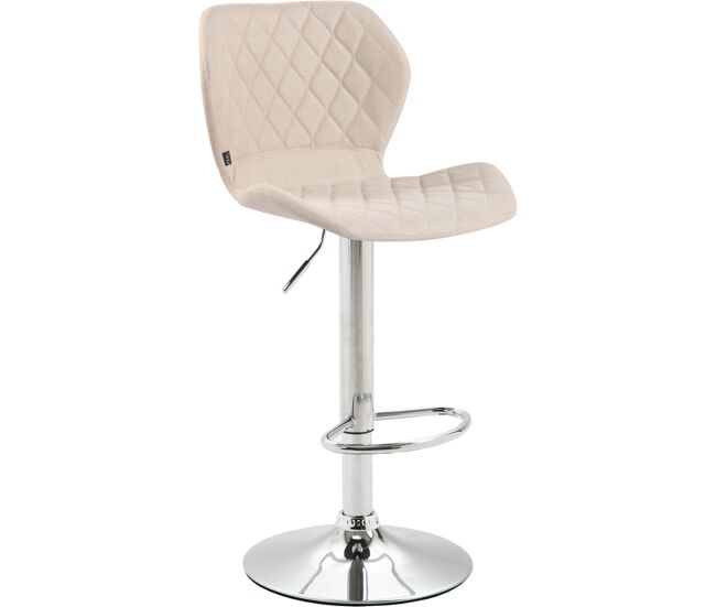 Taburete de bar cork tapizado en tela 51x47x88-109 cm