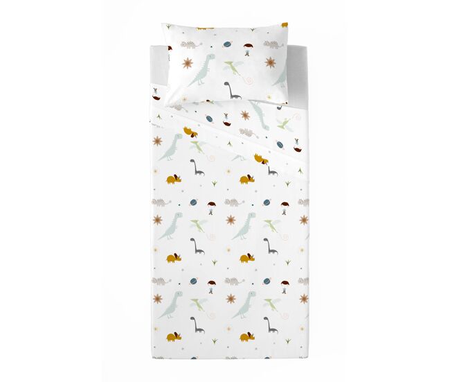 Juego de sábanas dinos b cama 105