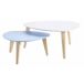 CONJUNTO MESAS CENTRO STONES CONJUNTO MESAS CENTRO STONES Blanco