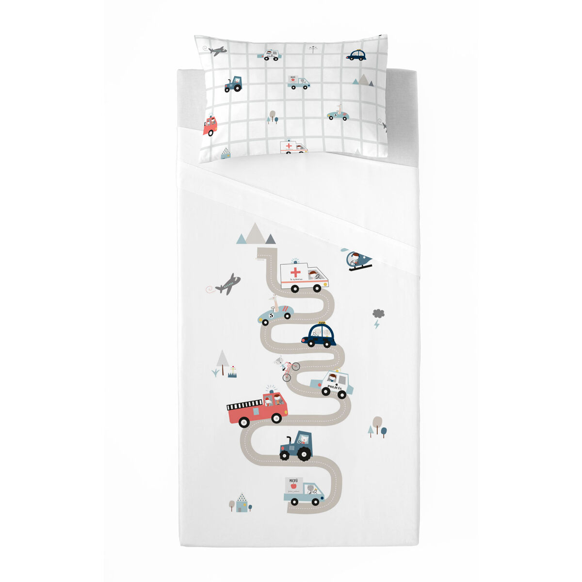 JUEGO DE SÁBANAS TRANSPORTES A 