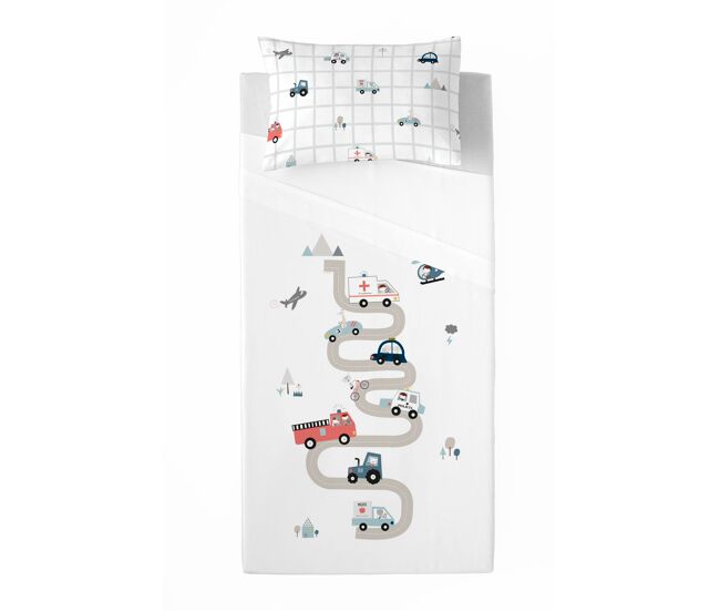 Juego de sábanas abcd a cama 105