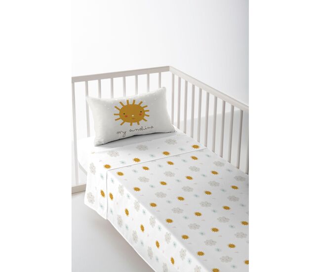 Juego de sábana cuna/maxicuna solete b cuna 60 cm