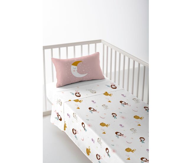 Juego de sábana cuna/maxicuna mil una noche b maxicuna 70-80 cm