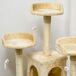 Árbol para Gato Tablero Madera Aglomerado, Felpa y Sisal PawHut Árbol para Gato Tablero Madera Aglomerado, Felpa y Sisal PawHut Beige