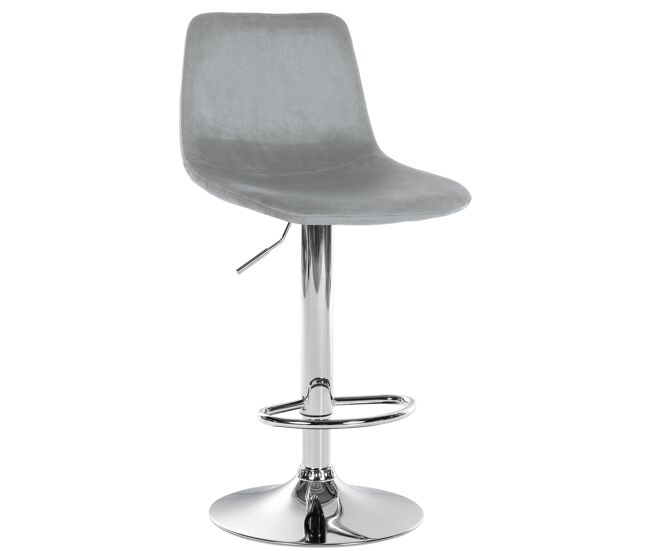 Taburete de bar divo en terciopelo 43x44x88-109 cm