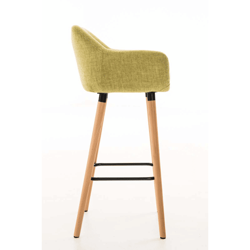 Taburete de barra Grant tela Verde claro 46X55X99 cm
