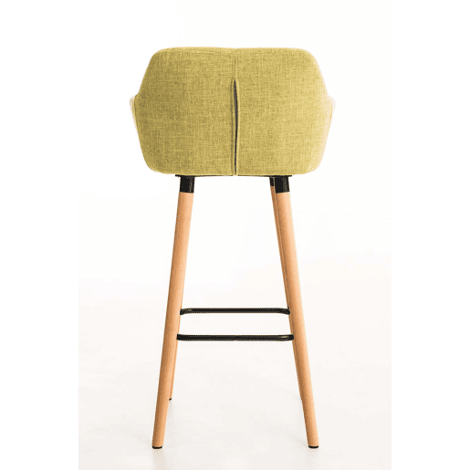 Taburete de barra Grant tela Verde claro 46X55X99 cm