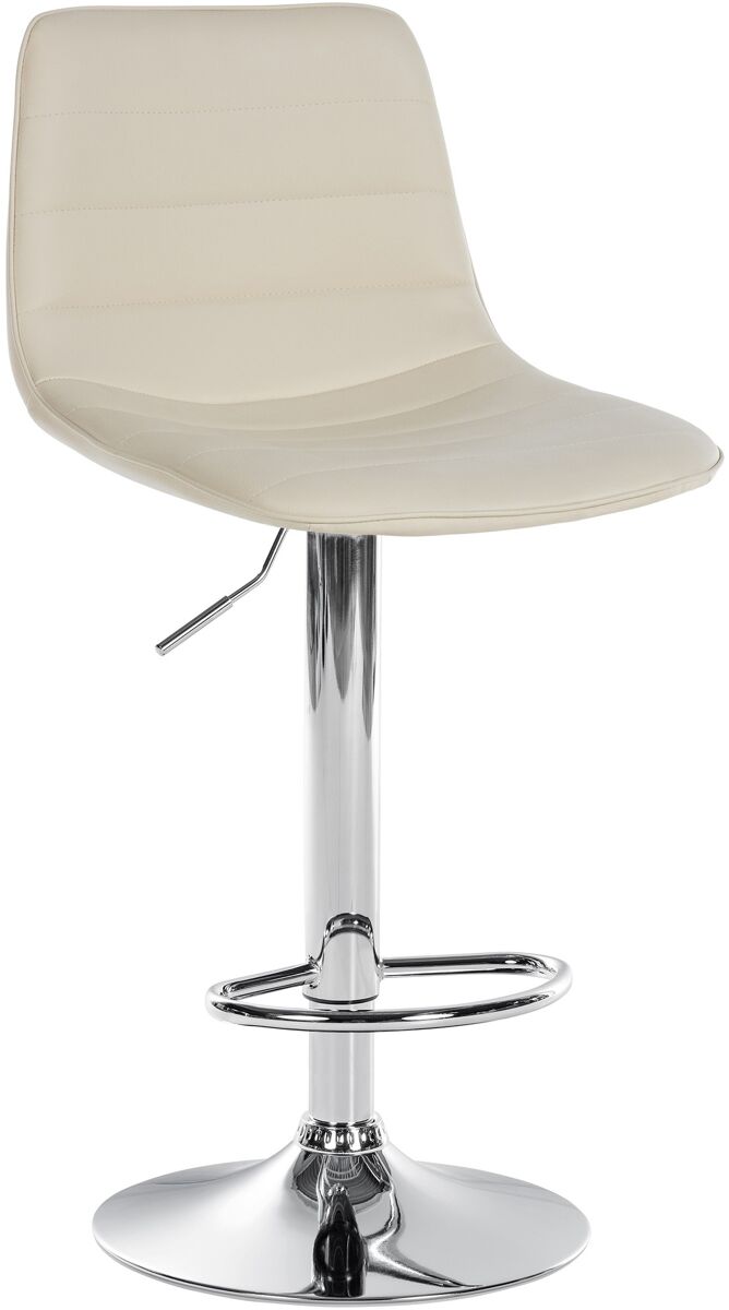 Taburete de bar lex en piel sintética 46x45x89-110 cm