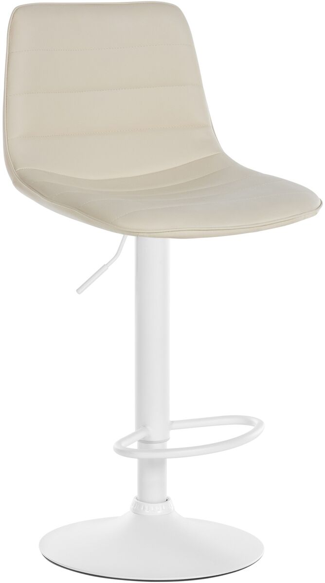Taburete de bar lex en piel sintética 46x45x89-110 cm