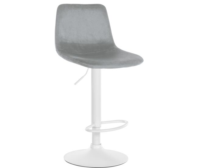 Taburete de bar divo en terciopelo 43x44x88-109 cm