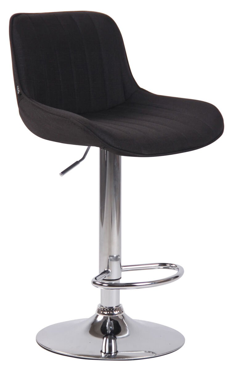 Taburete de bar lentini en tela 50x50x86-108 cm