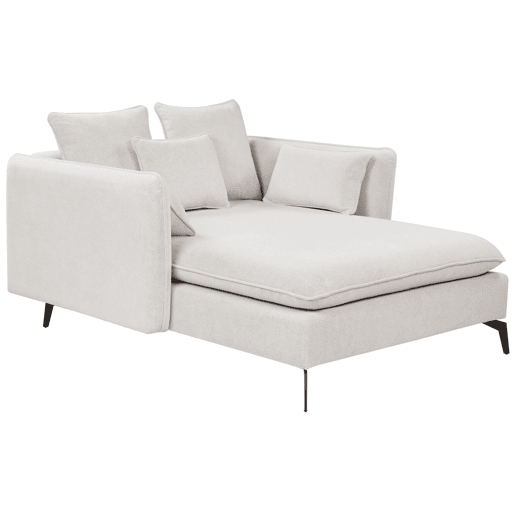 Beliani Chaise longue Poliéster CHARMES