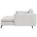 Beliani Chaise longue Poliéster CHARMES Beliani Chaise longue Poliéster CHARMES Beige