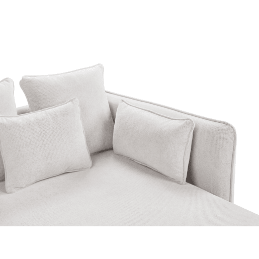 Beliani Chaise longue Poliéster CHARMES