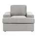 Beliani Sillón ALLA Beliani Sillón ALLA Gris Claro