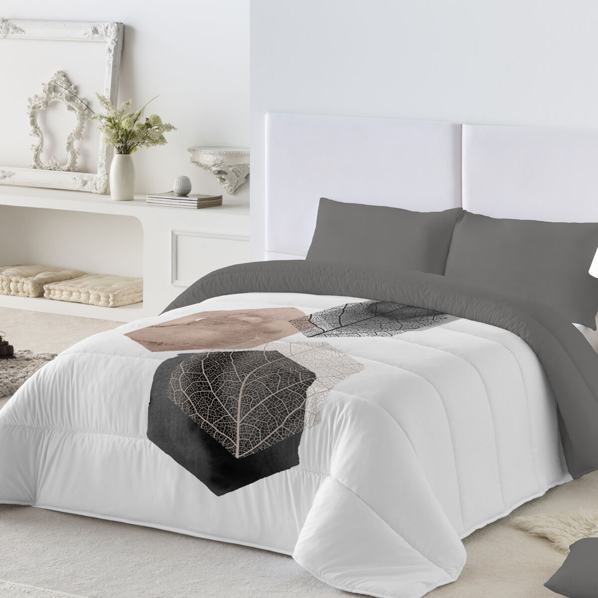 Edredon nordico nori cama 180