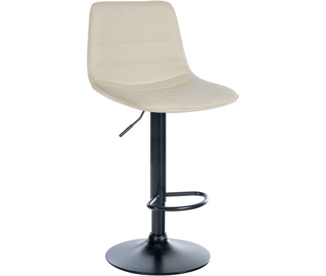 Taburete de bar lex en piel sintética 46x45x89-110 cm