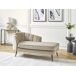 Beliani Chaise longue izquierdo Terciopelo ALLIER Beliani Chaise longue izquierdo Terciopelo ALLIER Beige