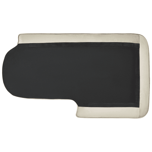 Chaise longue à esquerda ALLIER Veludo Creme Chaise longue à esquerda ALLIER Veludo Creme
