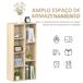 Estantería para Libros Melamina de Madera HOMCOM 50 Estantería para Libros Melamina de Madera HOMCOM 50 Blanco