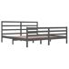Estructura de cama 200x200 Estructura de cama 200x200 Gris