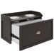 Comedero para Perro MDF, Acero Inoxidable PawHut Comedero para Perro MDF, Acero Inoxidable PawHut Marrón